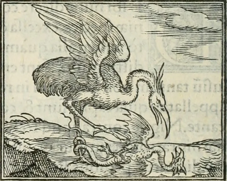 An illustration from Hieroglyphica, siue, De sacris Aegyptiorum literis commentarii, Ioannis Pierii Valeriani Bolzanii Bellunensis, 1556, leaf 259