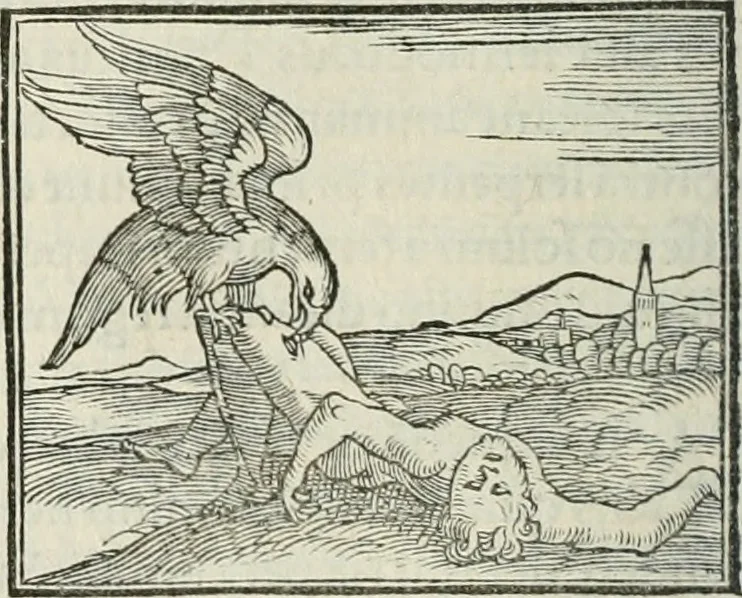 An illustration from Hieroglyphica, siue, De sacris Aegyptiorum literis commentarii, Ioannis Pierii Valeriani Bolzanii Bellunensis, 1556, leaf 271