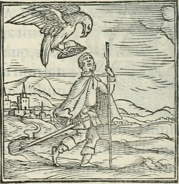 An illustration from Hieroglyphica, siue, De sacris Aegyptiorum literis commentarii, Ioannis Pierii Valeriani Bolzanii Bellunensis, 1556, leaf 279