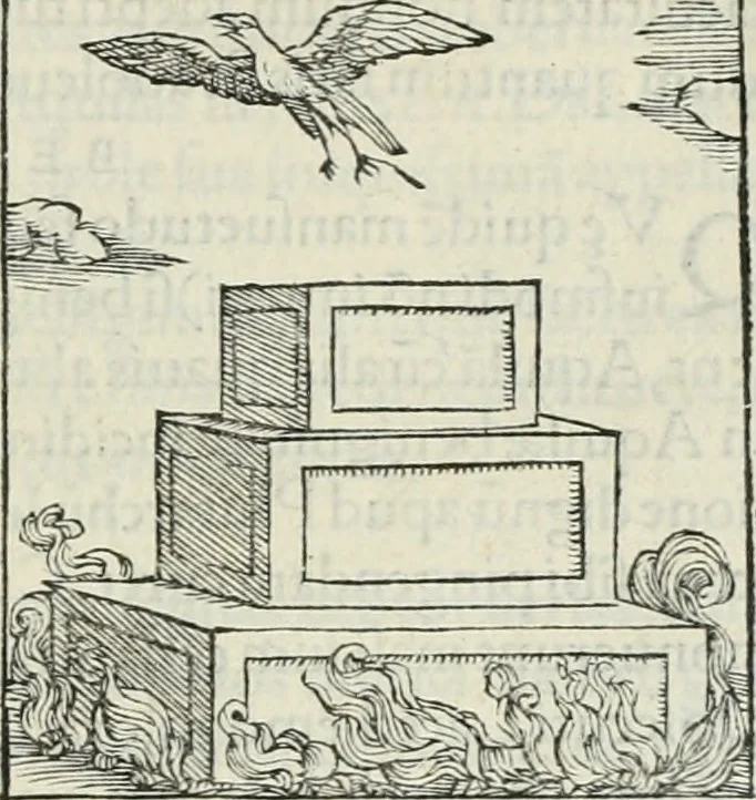 An illustration from Hieroglyphica, siue, De sacris Aegyptiorum literis commentarii, Ioannis Pierii Valeriani Bolzanii Bellunensis, 1556, leaf 282