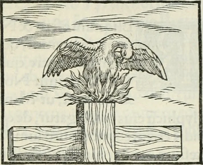 An illustration from Hieroglyphica, siue, De sacris Aegyptiorum literis commentarii, Ioannis Pierii Valeriani Bolzanii Bellunensis, 1556, leaf 296