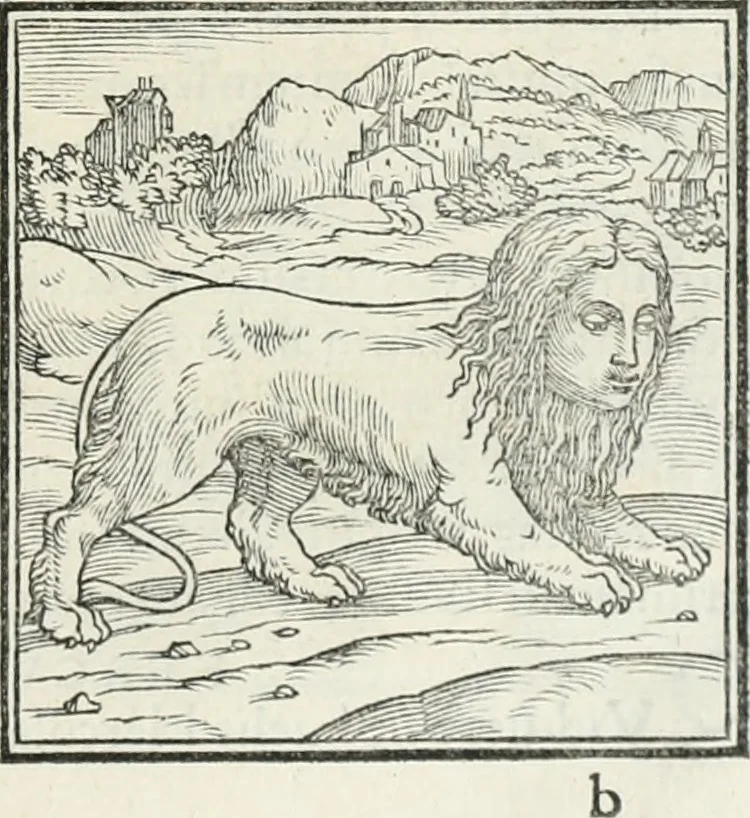 An illustration from Hieroglyphica, siue, De sacris Aegyptiorum literis commentarii, Ioannis Pierii Valeriani Bolzanii Bellunensis, 1556, leaf 30