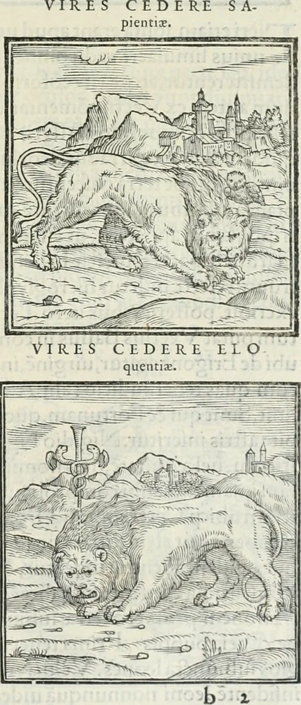 An illustration from Hieroglyphica, siue, De sacris Aegyptiorum literis commentarii, Ioannis Pierii Valeriani Bolzanii Bellunensis, 1556, leaf 32