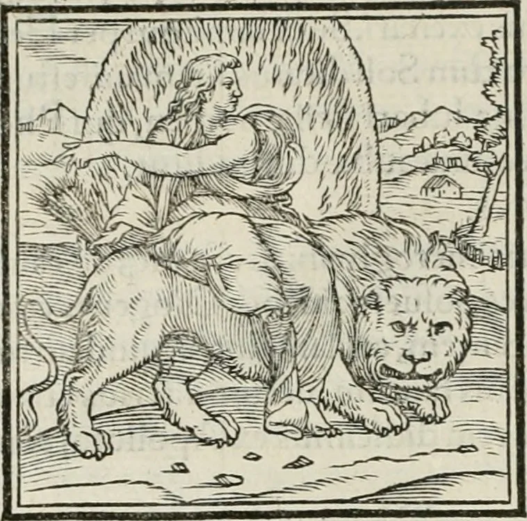 An illustration from Hieroglyphica, siue, De sacris Aegyptiorum literis commentarii, Ioannis Pierii Valeriani Bolzanii Bellunensis, 1556, leaf 33