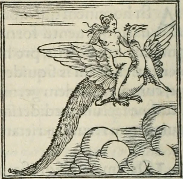 An illustration from Hieroglyphica, siue, De sacris Aegyptiorum literis commentarii, Ioannis Pierii Valeriani Bolzanii Bellunensis, 1556, leaf 347