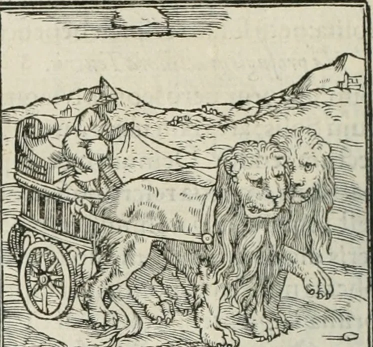 An illustration from Hieroglyphica, siue, De sacris Aegyptiorum literis commentarii, Ioannis Pierii Valeriani Bolzanii Bellunensis, 1556, leaf 35