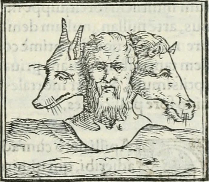 An illustration from Hieroglyphica, siue, De sacris Aegyptiorum literis commentarii, Ioannis Pierii Valeriani Bolzanii Bellunensis, 1556, leaf 462