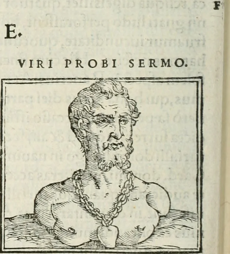 An illustration from Hieroglyphica, siue, De sacris Aegyptiorum literis commentarii, Ioannis Pierii Valeriani Bolzanii Bellunensis, 1556, leaf 487