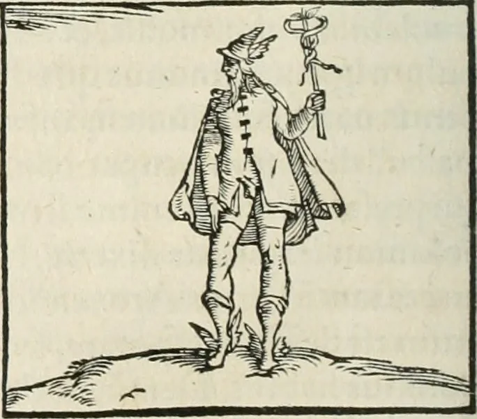 An illustration from Hieroglyphica, siue, De sacris Aegyptiorum literis commentarii, Ioannis Pierii Valeriani Bolzanii Bellunensis, 1556, leaf 497