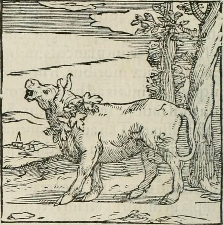 An illustration from Hieroglyphica, siue, De sacris Aegyptiorum literis commentarii, Ioannis Pierii Valeriani Bolzanii Bellunensis, 1556, leaf 51