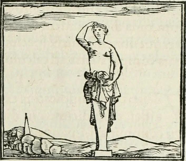 An illustration from Hieroglyphica, siue, De sacris Aegyptiorum literis commentarii, Ioannis Pierii Valeriani Bolzanii Bellunensis, 1556, leaf 524