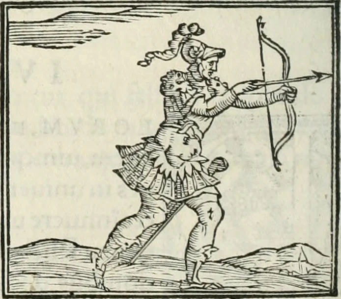 An illustration from Hieroglyphica, siue, De sacris Aegyptiorum literis commentarii, Ioannis Pierii Valeriani Bolzanii Bellunensis, 1556, leaf 621