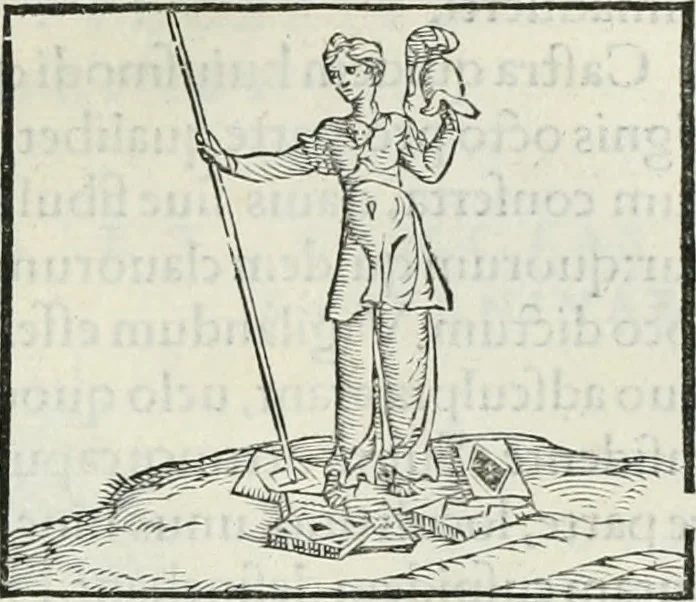 An illustration from Hieroglyphica, siue, De sacris Aegyptiorum literis commentarii, Ioannis Pierii Valeriani Bolzanii Bellunensis, 1556, leaf 638