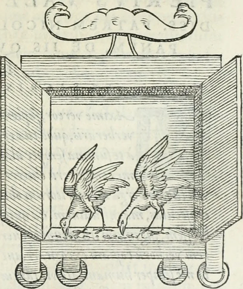 An illustration from Hieroglyphica, siue, De sacris Aegyptiorum literis commentarii, Ioannis Pierii Valeriani Bolzanii Bellunensis, 1556, leaf 640