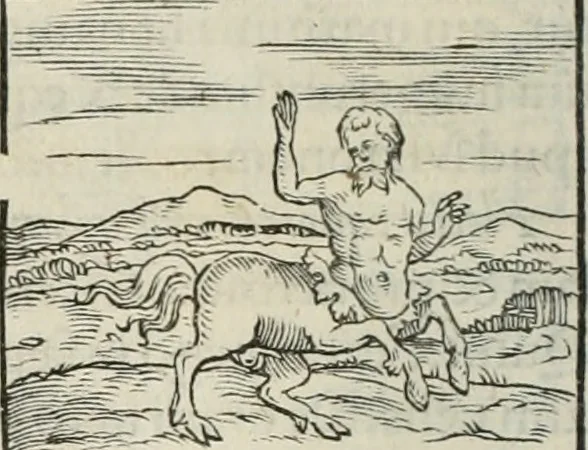 An illustration from Hieroglyphica, siue, De sacris Aegyptiorum literis commentarii, Ioannis Pierii Valeriani Bolzanii Bellunensis, 1556, leaf 69