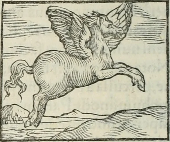 An illustration from Hieroglyphica, siue, De sacris Aegyptiorum literis commentarii, Ioannis Pierii Valeriani Bolzanii Bellunensis, 1556, leaf 69