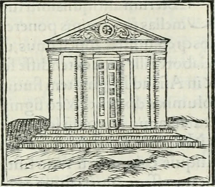 An illustration from Hieroglyphica, siue, De sacris Aegyptiorum literis commentarii, Ioannis Pierii Valeriani Bolzanii Bellunensis, 1556, leaf 734