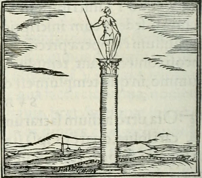 An illustration from Hieroglyphica, siue, De sacris Aegyptiorum literis commentarii, Ioannis Pierii Valeriani Bolzanii Bellunensis, 1556, leaf 735