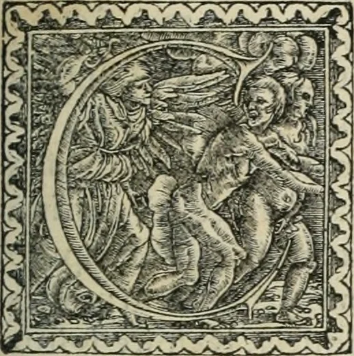 An illustration from Hieroglyphica, siue, De sacris Aegyptiorum literis commentarii, Ioannis Pierii Valeriani Bolzanii Bellunensis, 1556, leaf 8
