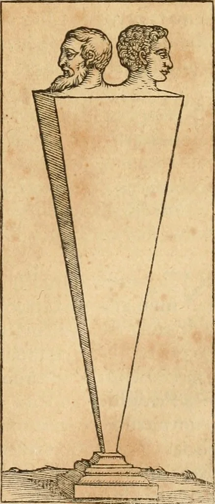 An illustration from Hieroglyphica, sive, De sacris Aegyptiorvm aliarvmqve gentivm literis commentarij, 1575, leaf 464