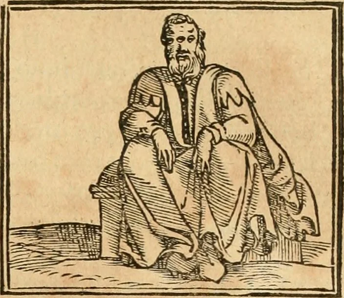 An illustration from Hieroglyphica, sive, De sacris Aegyptiorvm aliarvmqve gentivm literis commentarij, 1575, leaf 480