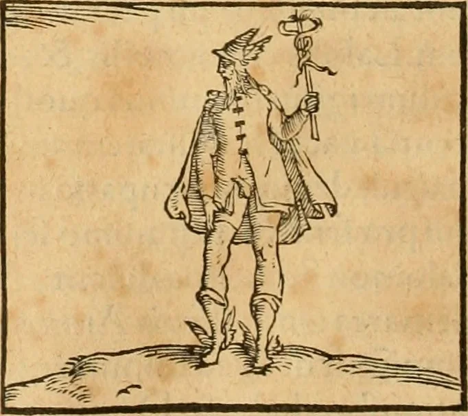 An illustration from Hieroglyphica, sive, De sacris Aegyptiorvm aliarvmqve gentivm literis commentarij, 1575, leaf 501