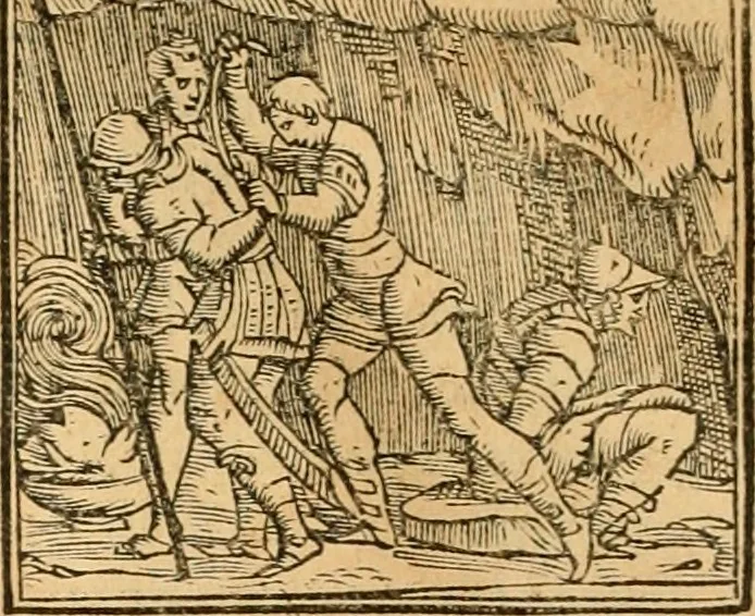An illustration from Hieroglyphica, sive, De sacris Aegyptiorvm aliarvmqve gentivm literis commentarij, 1575, leaf 631