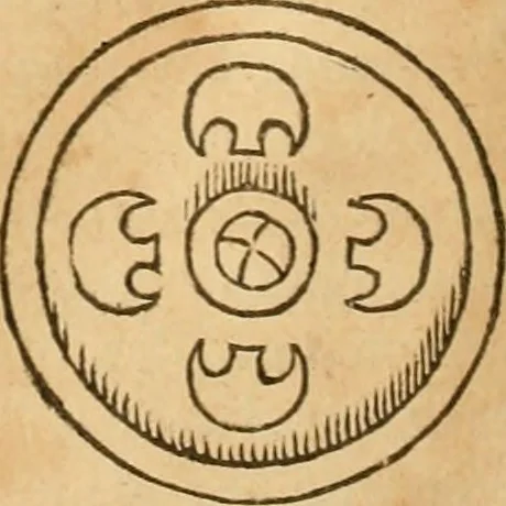 An illustration from Hieroglyphica, sive, De sacris Aegyptiorvm aliarvmqve gentivm literis commentarij, 1575, leaf 633