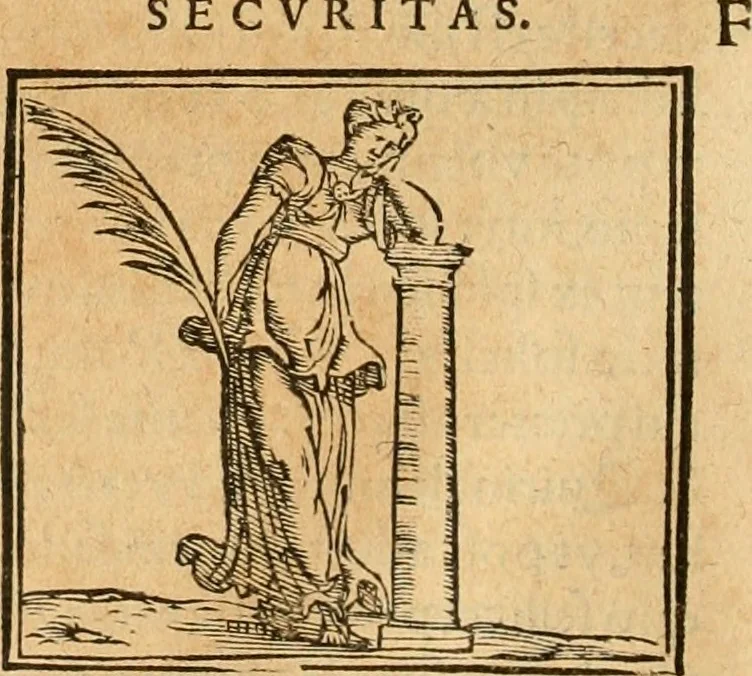 An illustration from Hieroglyphica, sive, De sacris Aegyptiorvm aliarvmqve gentivm literis commentarij, 1575, leaf 647