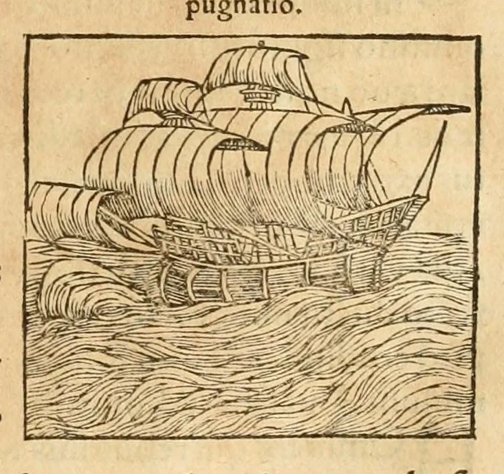An illustration from Hieroglyphica, sive, De sacris Aegyptiorvm aliarvmqve gentivm literis commentarij, 1575, leaf 679