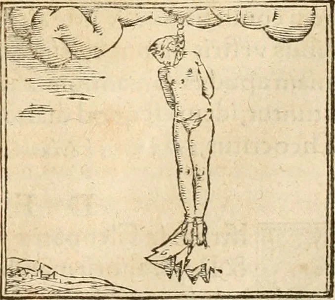 An illustration from Hieroglyphica, sive, De sacris Aegyptiorvm aliarvmqve gentivm literis commentarij, 1575, leaf 714