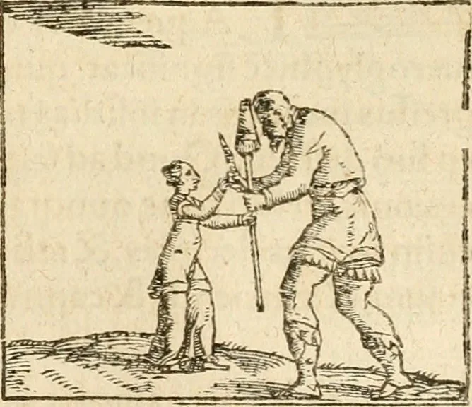 An illustration from Hieroglyphica, sive, De sacris Aegyptiorvm aliarvmqve gentivm literis commentarij, 1575, leaf 720
