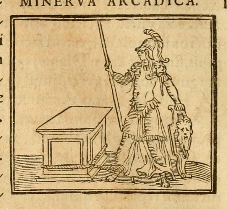 An illustration from Hieroglyphica, sive, De sacris Aegyptiorvm aliarvmqve gentivm literis commentarij, 1575, leaf 724