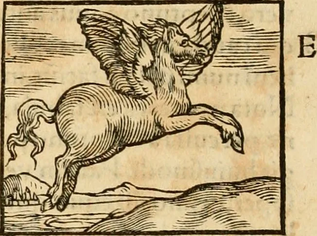 An illustration from Hieroglyphica, sive, De sacris Aegyptiorvm aliarvmqve gentivm literis commentarij, 1575, leaf 73