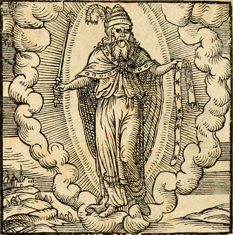 An illustration from Hieroglyphica, sive, De sacris Aegyptiorvm aliarvmqve gentivm literis commentarij, 1575, leaf 859