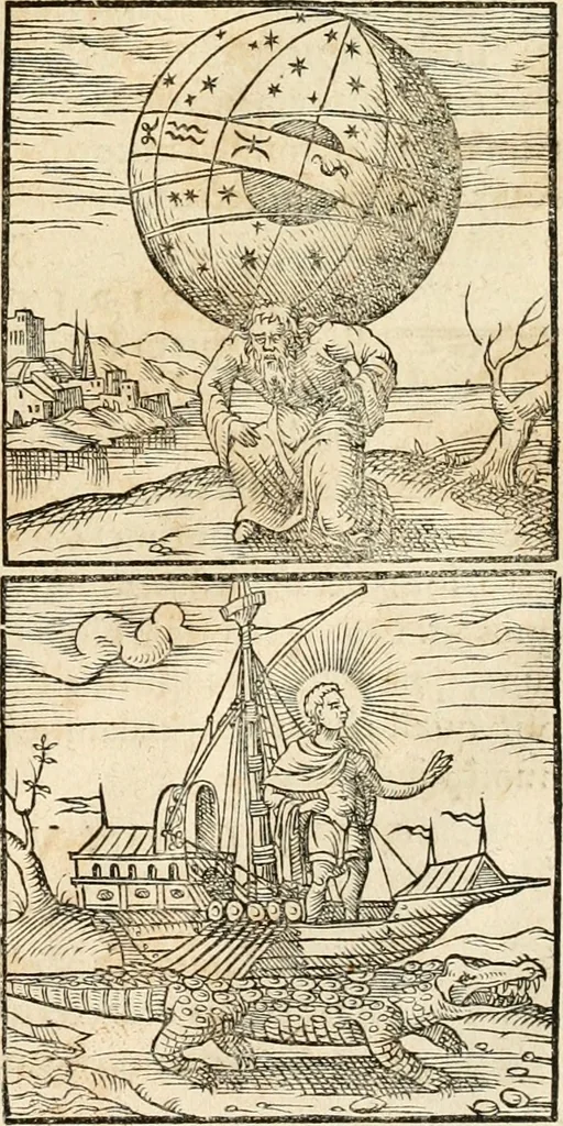 An illustration from Hieroglyphica, sive, De sacris Aegyptiorvm aliarvmqve gentivm literis commentarij, 1575, leaf 860