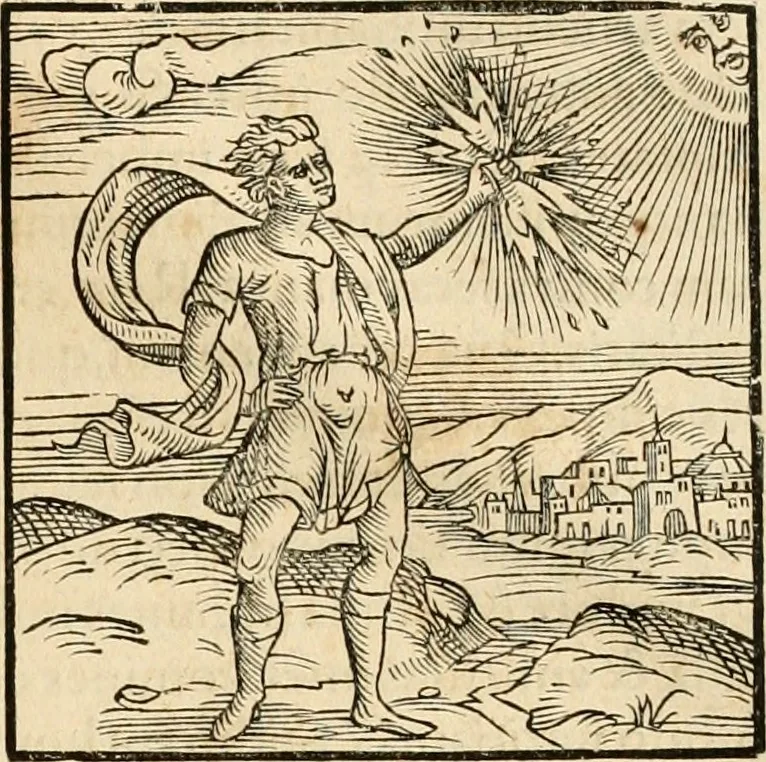 An illustration from Hieroglyphica, sive, De sacris Aegyptiorvm aliarvmqve gentivm literis commentarij, 1575, leaf 864