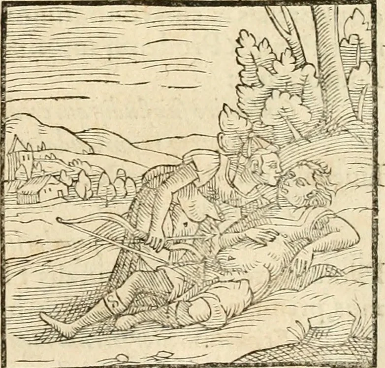 An illustration from Hieroglyphica, sive, De sacris Aegyptiorvm aliarvmqve gentivm literis commentarij, 1575, leaf 868