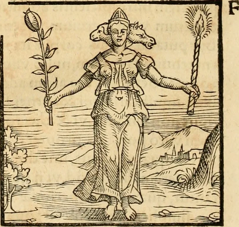 An illustration from Hieroglyphica, sive, De sacris Aegyptiorvm aliarvmqve gentivm literis commentarij, 1575, leaf 871