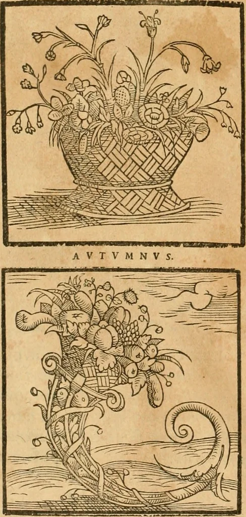 An illustration from Hieroglyphica, sive, De sacris Aegyptiorvm aliarvmqve gentivm literis commentarij, 1575, leaf 887