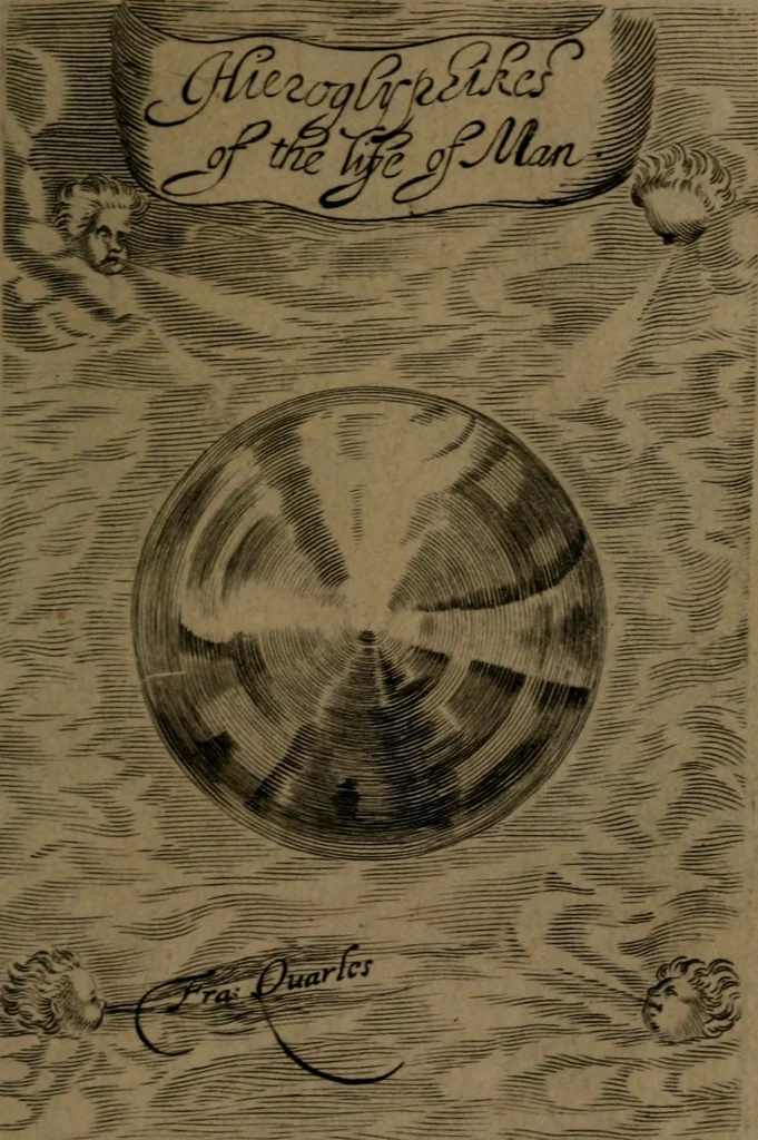 An illustration from Hieroglyphikes of the life of man, 1638, leaf 14