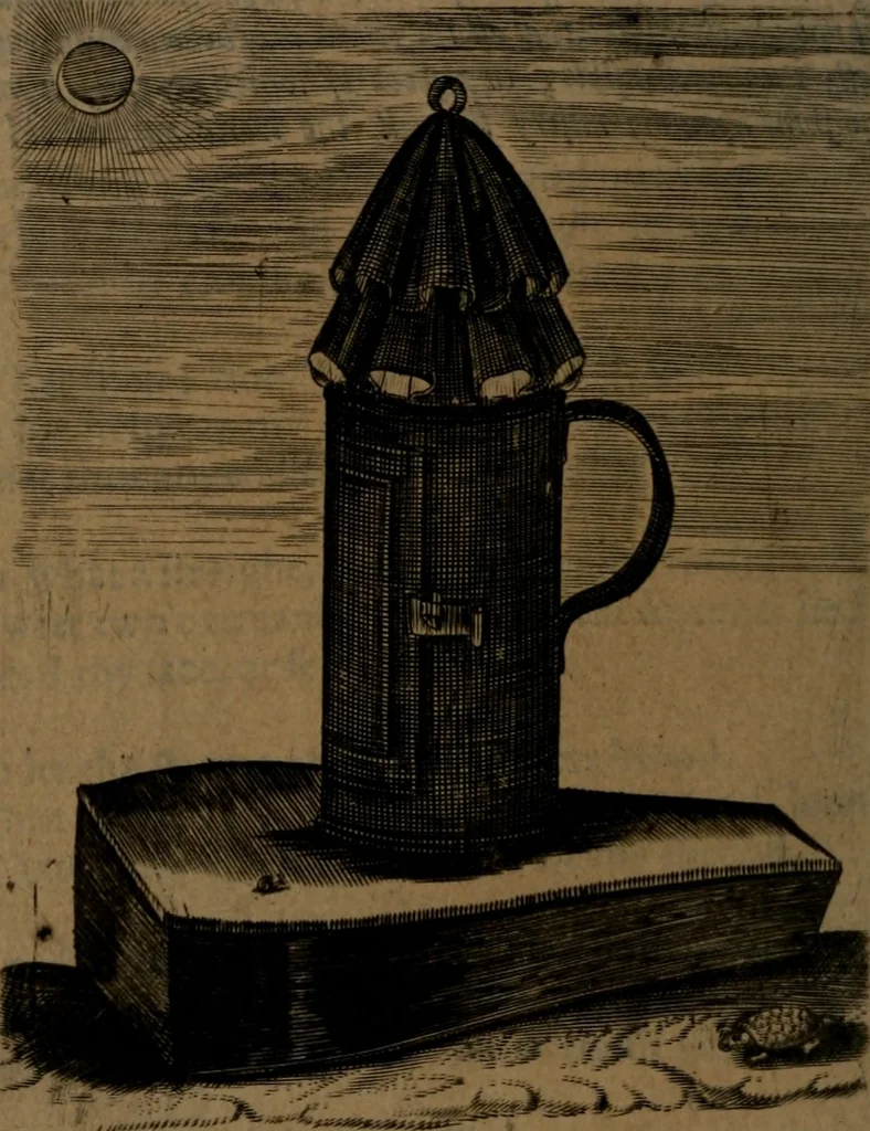 An illustration from Hieroglyphikes of the life of man, 1638, leaf 49