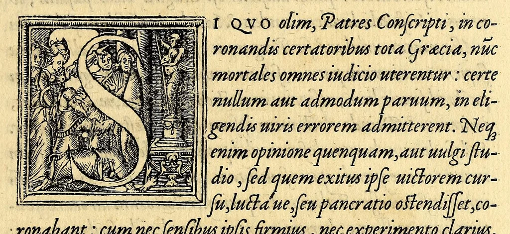 An illustration from Hieronymi Cardani medici Mediolanensis Contradicentium medicorum liber primus [-secundus], 1548, leaf 9