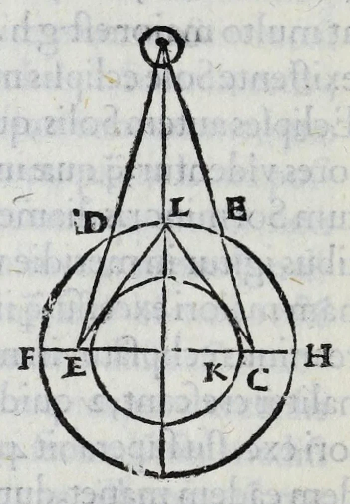 An illustration from Hieronymi Fracastorii veronensis Opera omnia : in vnum proxime post illius mortem collecta, quorum nomina sequens pagina plenius indicat. Accesservnt Andreae Navgerii patricii veneti Orationes duae, carminaq. nonnulla : amicorum cura ob id nuper simul impressa, ut eorum scripta, qui arcta inter se uiuentes necessitudine coniuncti fuerunt, in hominum quoque manus post eorum mortem iuncta pariter peruenirent, 1555, leaf 130