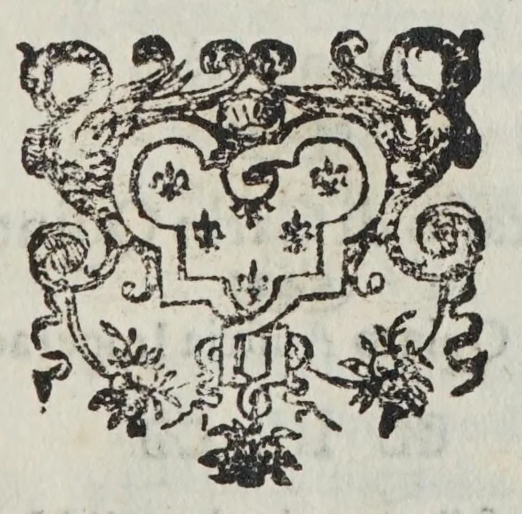 An illustration from Hieronymi Genuini Metamorphoses nominum, siue, Metatheses litterarum siue anagrammata : in quinque libros diuisa .., 1640, leaf 201