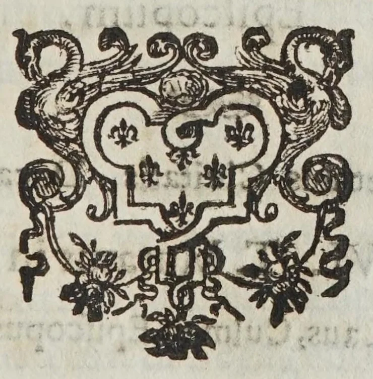 An illustration from Hieronymi Genuini Metamorphoses nominum, siue, Metatheses litterarum siue anagrammata : in quinque libros diuisa .., 1640, leaf 91