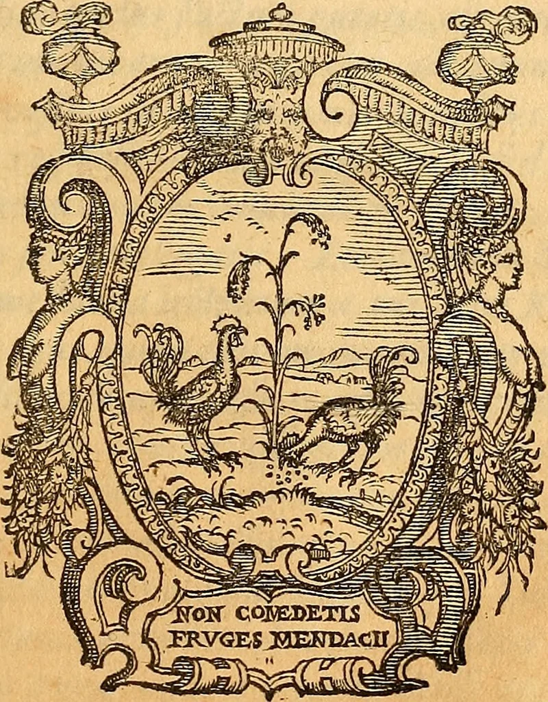 An illustration from Hieronymi Mercurialis Variarum lectionum libri quatuor : in quibus complurium, maximeq[ue] medicinae scriptorum infinita paenè loca vel corrupta restituuntur, vel obscura declarantur ; Alexandri Tralliani De lumbricis epistola, 1571, leaf 284
