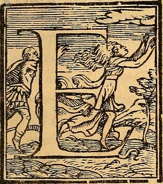 An illustration from Hieronymi Mercurialis Variarum lectionum libri quatuor : in quibus complurium, maximeq[ue] medicinae scriptorum infinita paenè loca vel corrupta restituuntur, vel obscura declarantur ; Alexandri Tralliani De lumbricis epistola, 1571, leaf 286