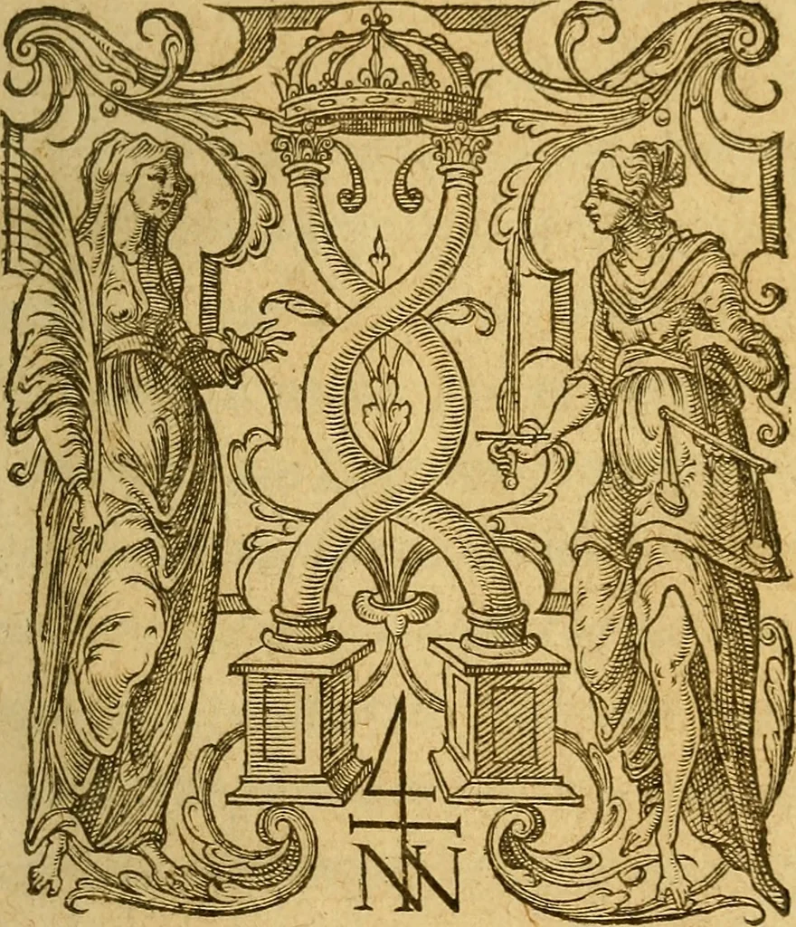 An illustration from Hieronymi Mercurialis Variarum lectionum, in medicinae scriptoribus et aliis, libri quinque priores, 1585, leaf 6