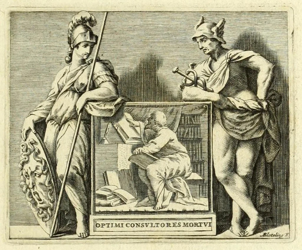 An illustration from Hieronymi Mercurialis Foroliviensis De arte gymnastica libri sex : in quibus exercitationum omnium vetustarum genera, loca, modi, facultates, & quidquid denique ad corporis humani exercitationes pertinet diligenter explicatur, 1672, leaf 9
